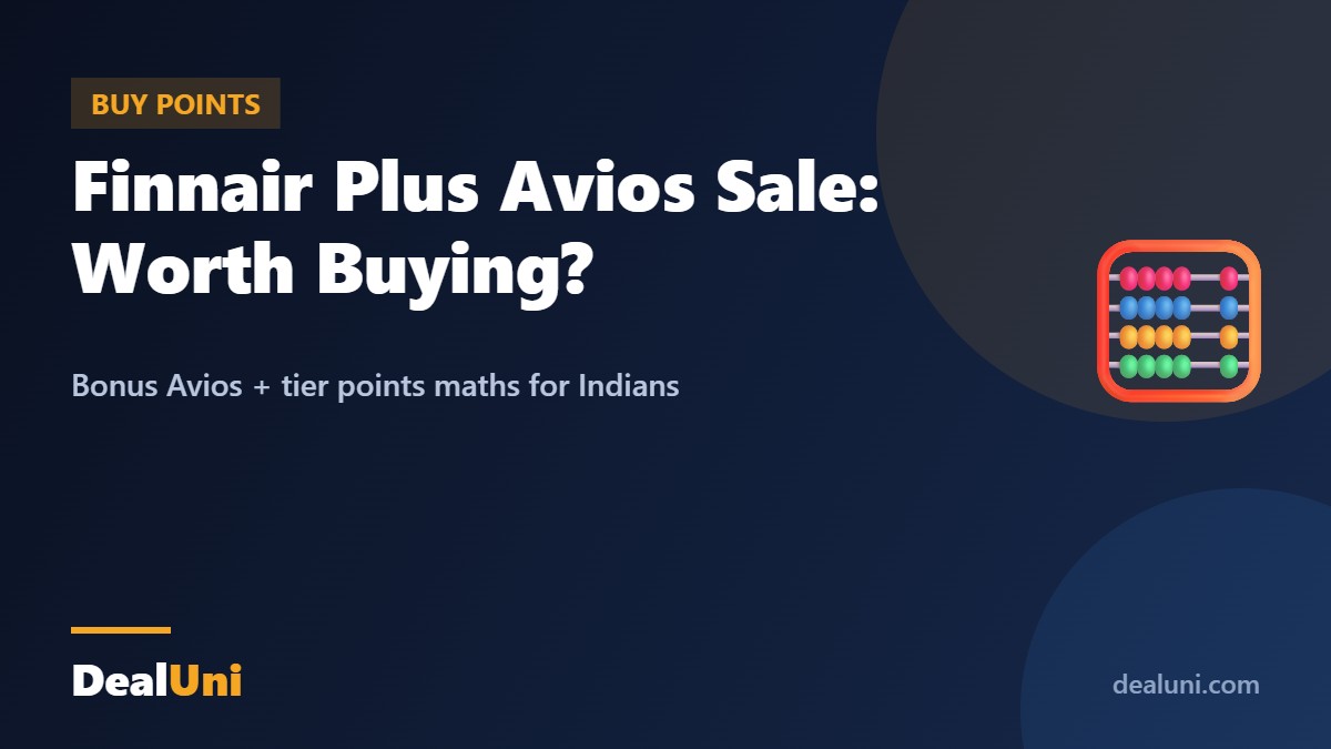 Finnair Plus Avios Sale: Worth Buying? — DealUni