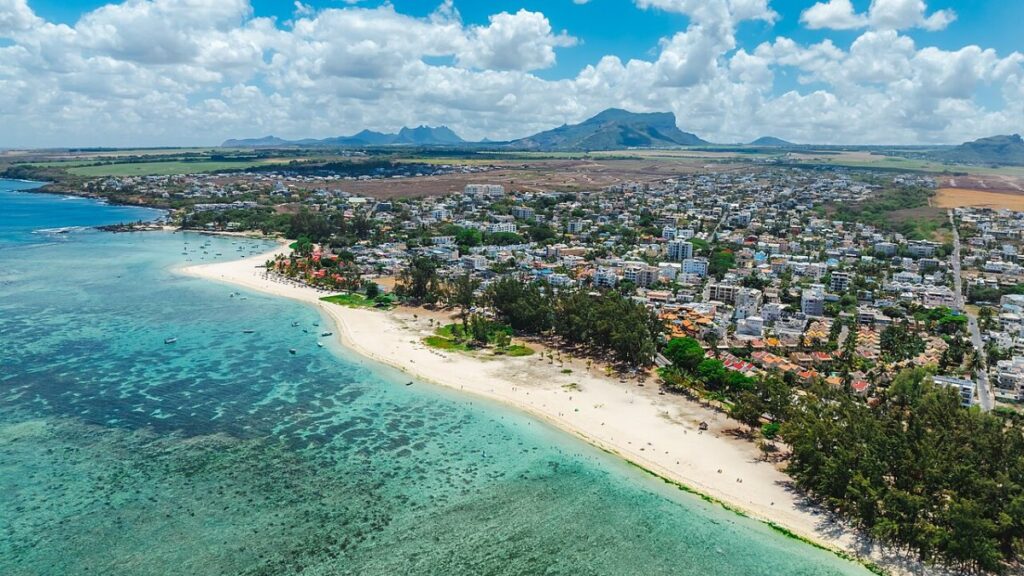 West coast beach, Mauritius