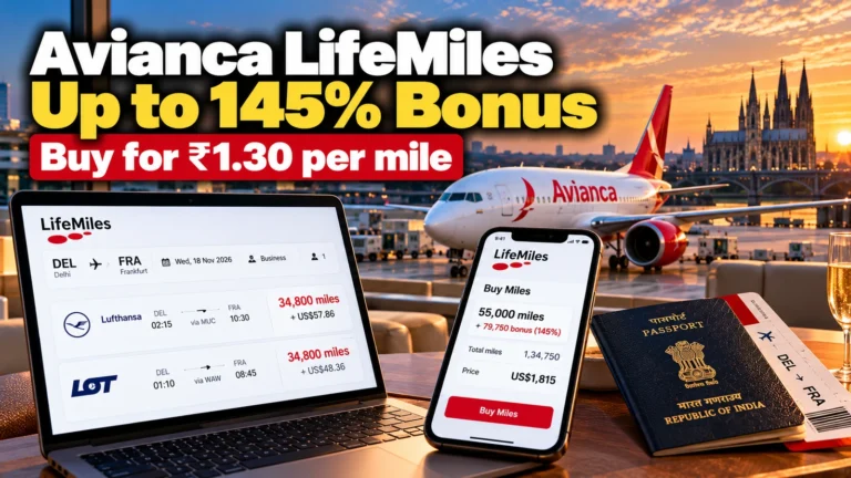 Ended: LifeMiles 145% Bonus: Miles at ₹1.30, Best Card to Pay