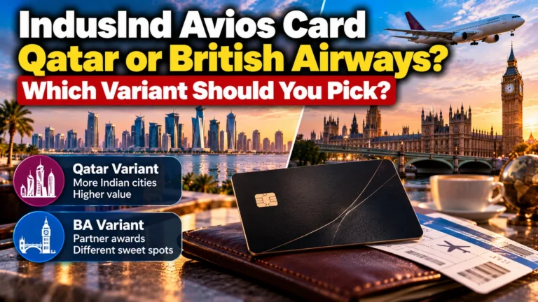IndusInd Avios credit card: Qatar Airways vs British Airways variant