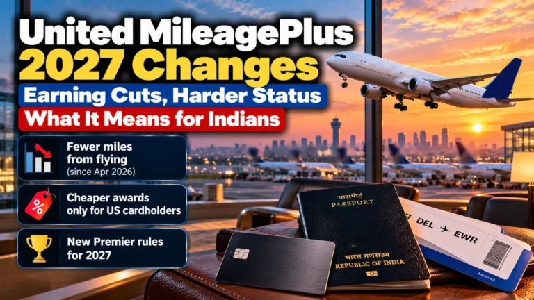 United MileagePlus 2027 changes: earning cuts and harder Premier status for Indians